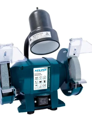 XT107150 Dvoukotoučová bruska s lampou 300 W, 150 mm XTline