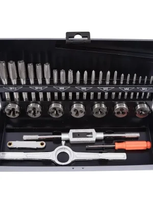 STAVTOOL Sada závitníků a závitových oček 32 dílů | M3-M12 STAVTOOL