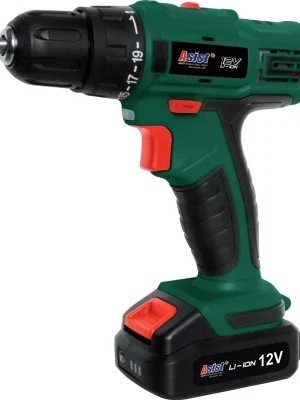 AE2V12DN-201 AKU vrtačka 12 V, 2,0 Ah ASIST