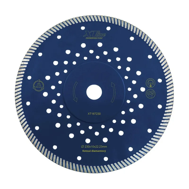 XTLINE Kotouč diamantový řezný TURBO Fast Cut | 150x2,3x10x22,2 mm XTline