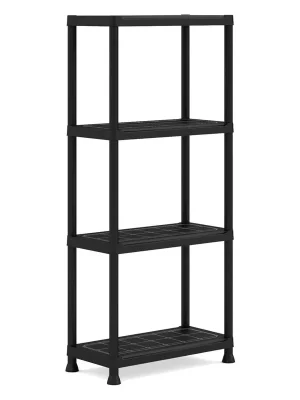 Tribac 009503BK Regál Plus, 4 police, šířka 60 cm KIS-KETER