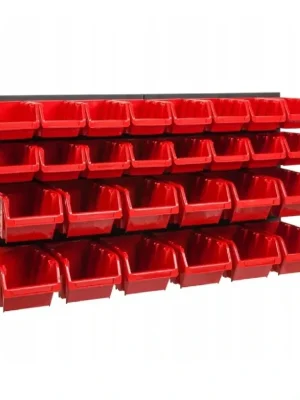 Závěsný panel s 28 boxy na nářadí ORDERLINE 800x392x195 Kistenberg