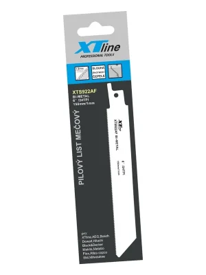 XTLINE Pilové plátky mečové Bimetal | 152x19x0,9 mm, 24 Tpi (1bal/5ks)  XTline