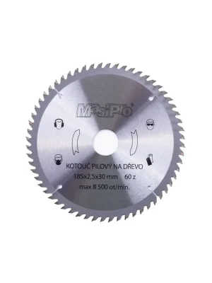 Kotouč pilový 185x2.5x30mm-60z MASIPRO