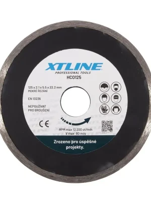 XTLINE Kotouč diamantový plný | 230x2,7x22,2 mm  XTline