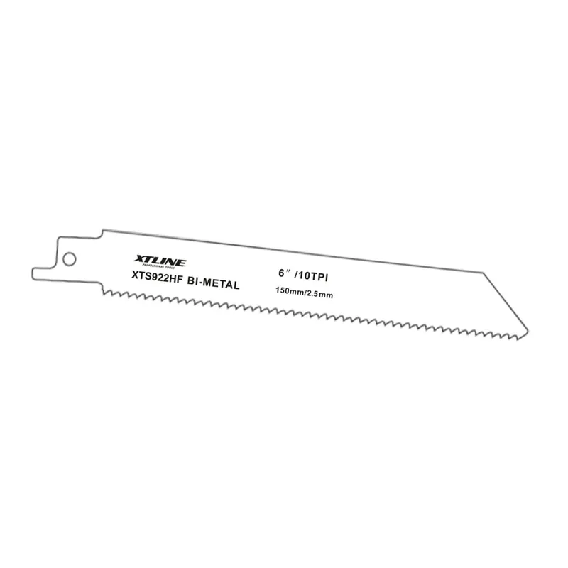 XTLINE Pilové plátky mečové Bimetal | 152x19x0,9 mm, 10-14 Tpi (1bal/5ks) XTline