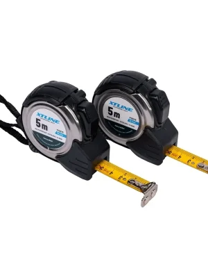 XTLINE Metr svinovací kovový 2x stop | 7,5 m x 25 mm XTline