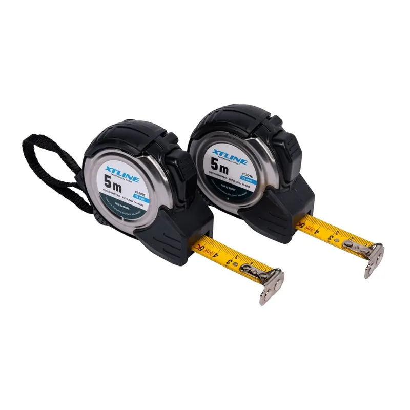 XTLINE Metr svinovací kovový 2x stop | 7,5 m x 25 mm XTline