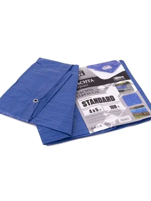 Plachta standard MODRÁ 4x5m MASIPRO