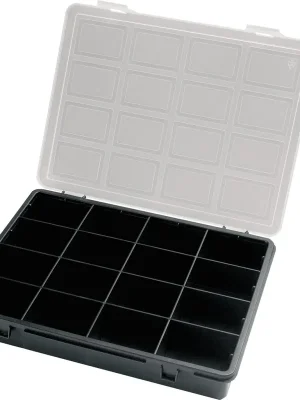 Organizér s pevnými přihrádkami, 242x188x37 mm ARTPLAST