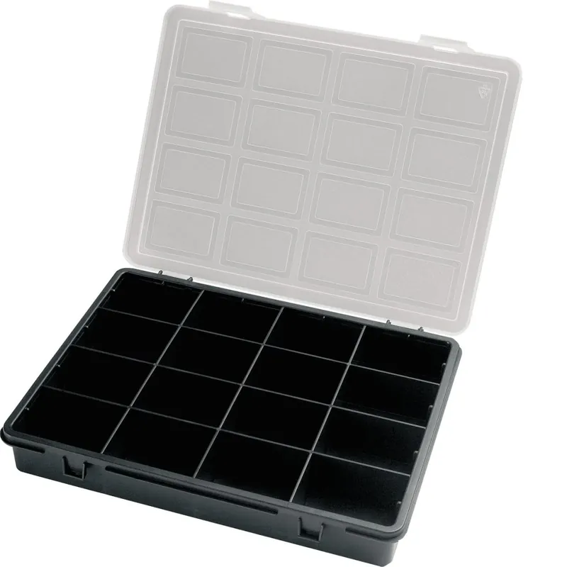 Organizér s pevnými přihrádkami, 242x188x37 mm ARTPLAST