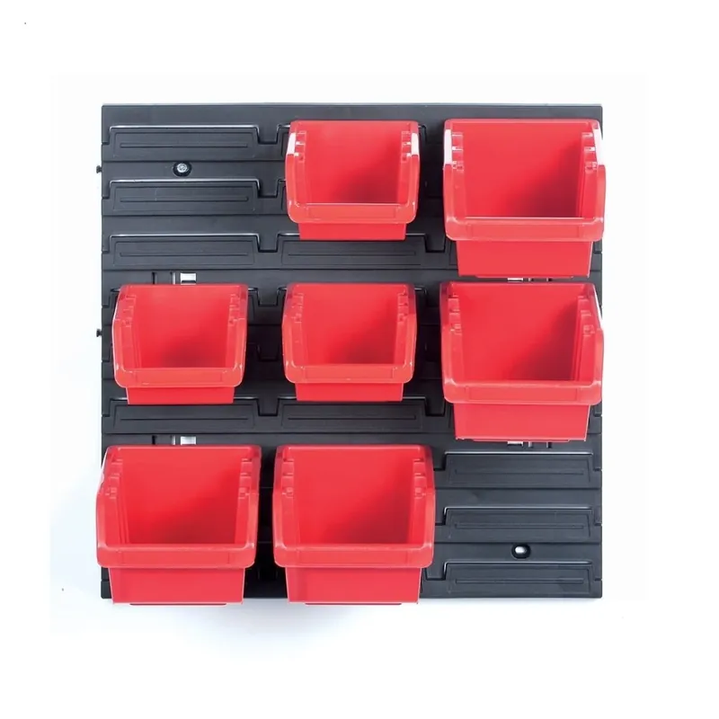 Závěsný panel se 7 boxy na nářadí ORDERLINE 400x392x195 Kistenberg