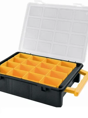 Organizér s vyjímatelnými boxy a madlem, 242x188x60mm ARTPLAST