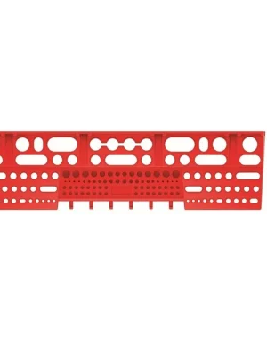 Držák na nářadí BINEER SHELFS 580x158mm, červený Kistenberg