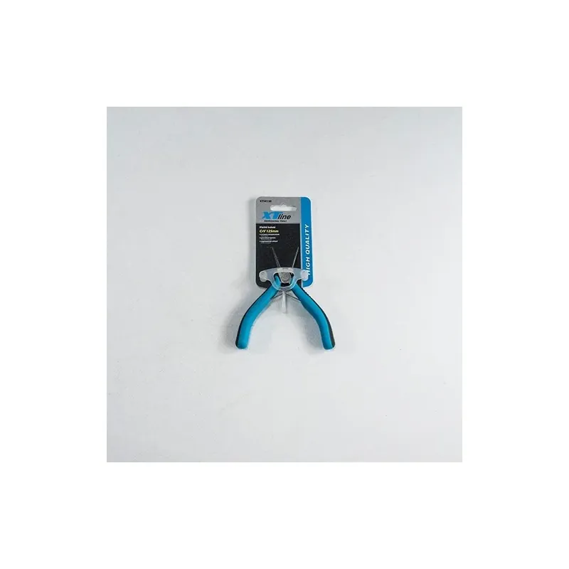XTLINE Kleště kulaté softgrip | 125 mm XTline