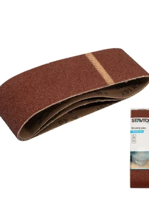 Brusný pás 75x533mm P60 1bal/3ks STAVTOOL