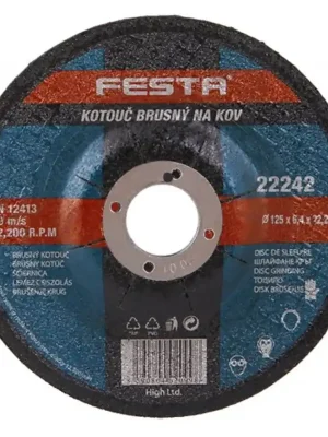 Kotouč brusný na kov 125 mm FESTA FESTA