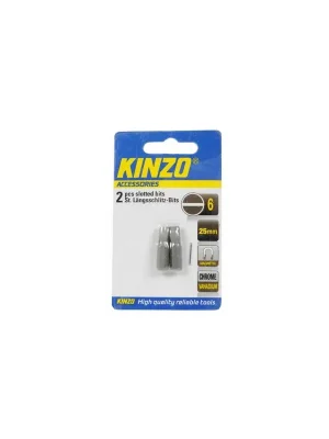 Sada bitů 6mm - 2ks, 25 mm - magnet KINZO