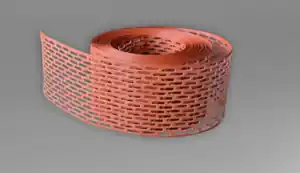 Pás ochranný větrací proti ptákům, červený.