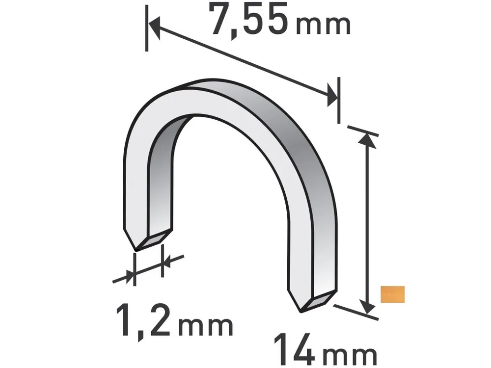 spony oblé 7,55x0,52x1,2