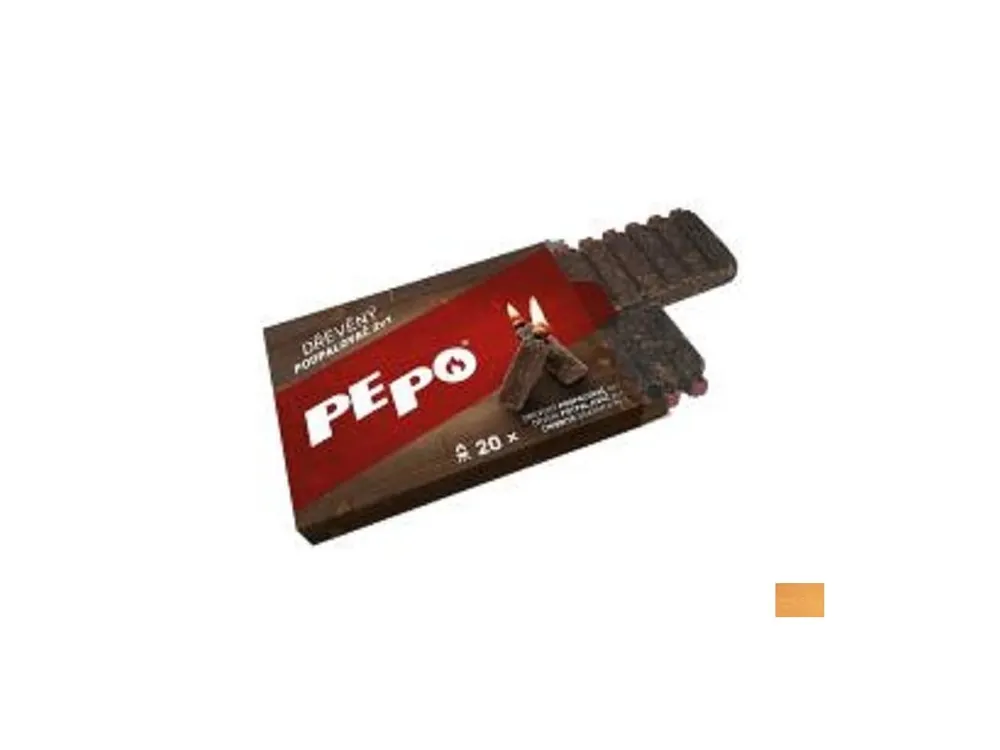 dřevěný podpalovač 20 podpalů