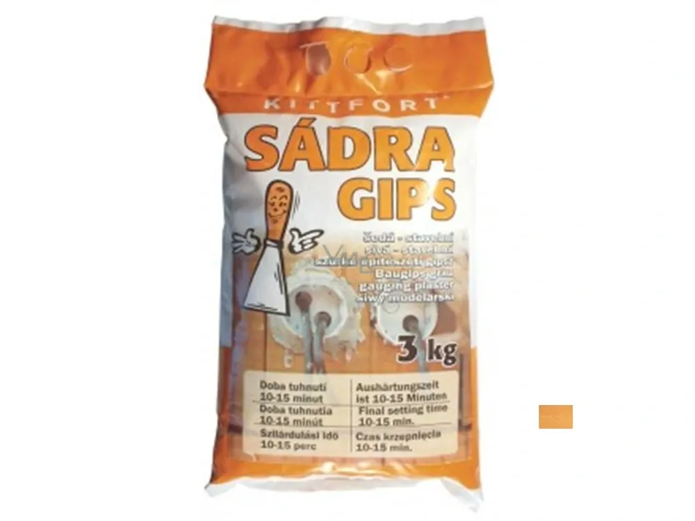sádra šedá 3 kg
