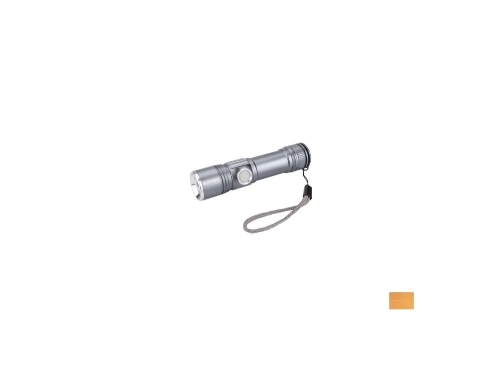 svítilna 280lm, zoom, USB nabíjení, XPE LED