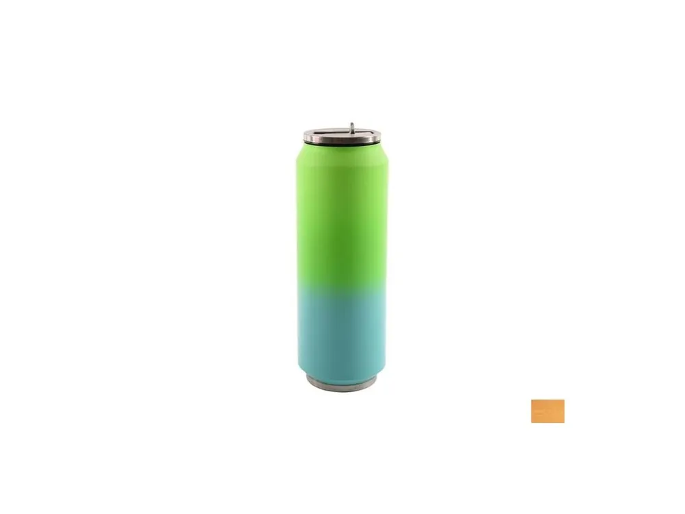 termoska 0,7l plechovka fitness zelená