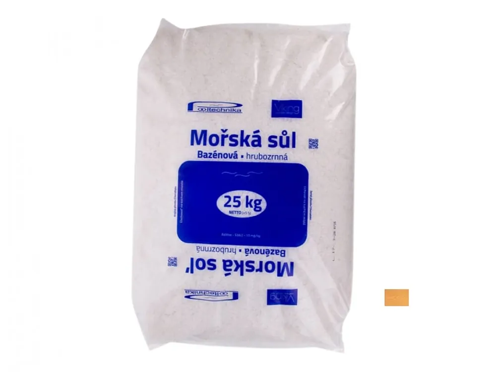 sůl bazénová 25kg