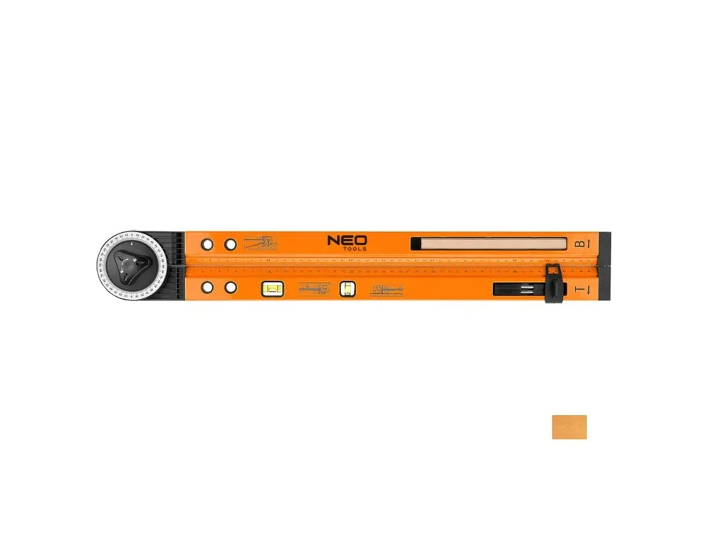 úhloměr stavitelný 500mm 2 libely