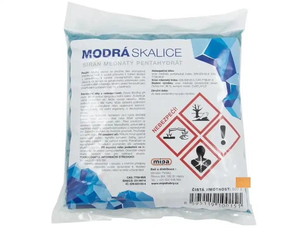 skalice modrá 500g
