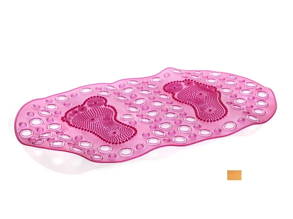 podložka do vany 67x35 růžová