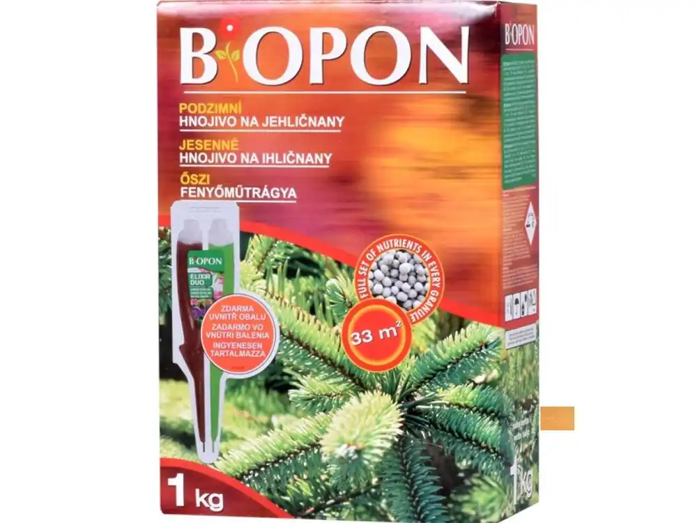 podzimní hnojivo "Jehličnany" 1kg