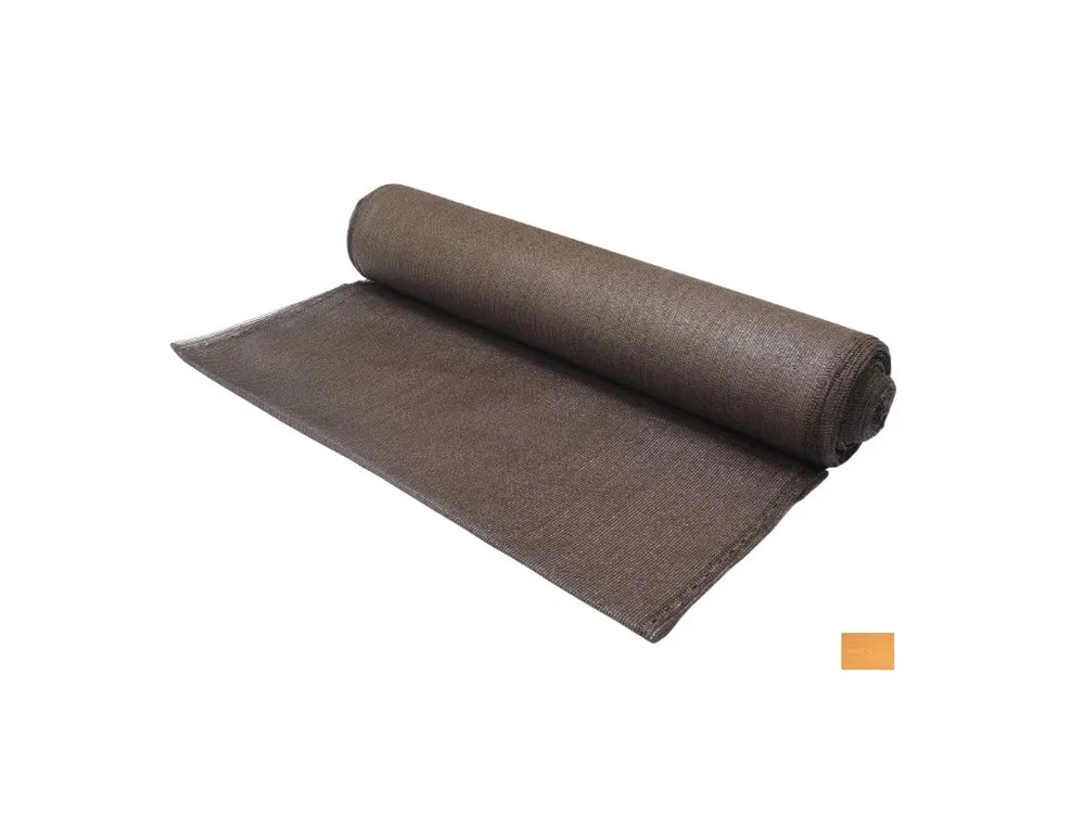síť stínící 1,5m hnědá 150g/m2