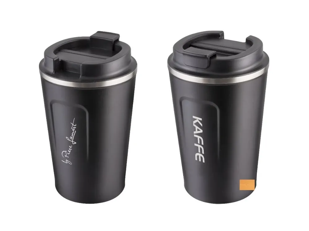 termohrnek 0,35l černý "Kaffe"